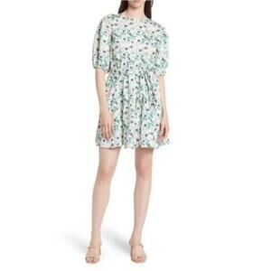 NWT Melloday Floral Print Open Back Dress Size S